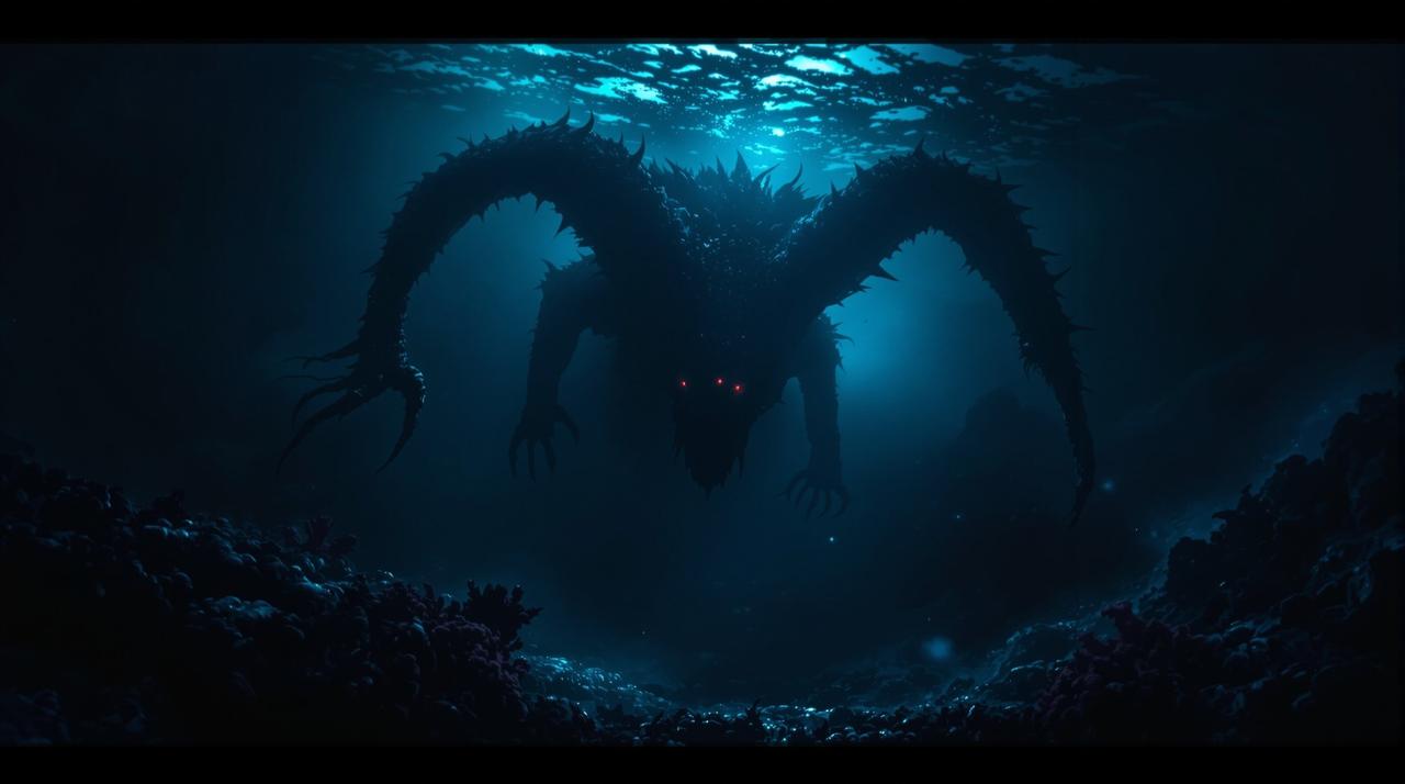 深海惊魂：未知生物 - 惊悚视频封面